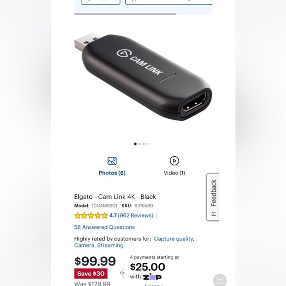 Elgato Cam Link - Picture 3 of 4